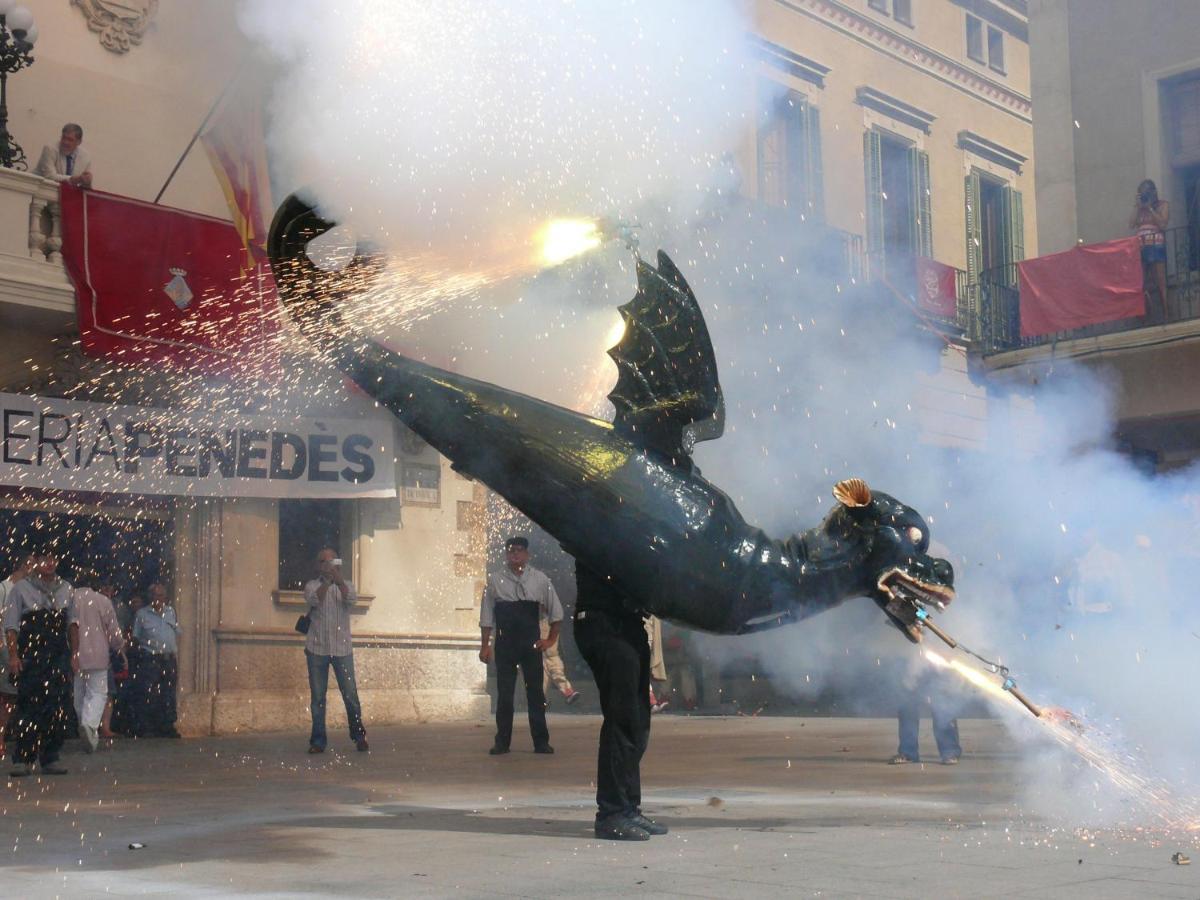Tina De Vila, En La Capital Del Vino Vilafranca del Penedès Buitenkant foto